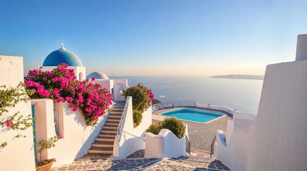 Top hébergements à Santorin pour une retraite tranquille